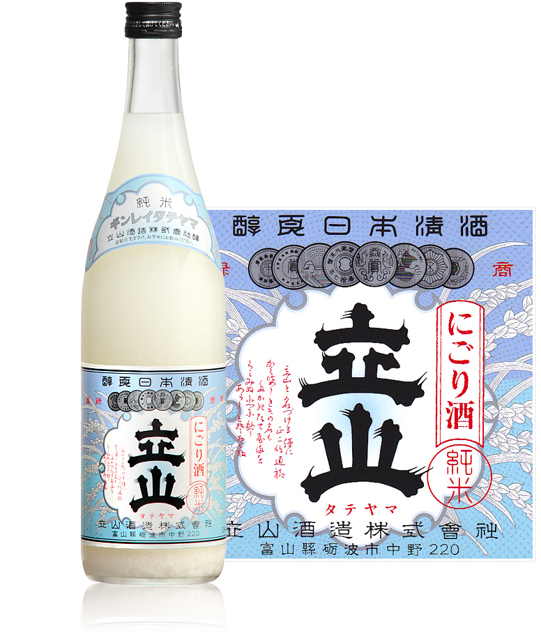 Nigorizake Ginrei Tateyama (Tokubetsu Junmaishu) 720ml